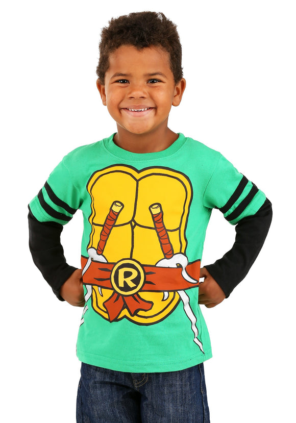 Kids Teenage Mutant Ninja Turtles Longsleeve Tee Costume