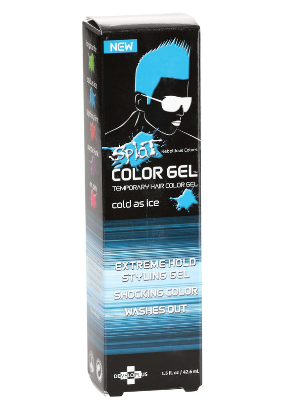 Temporary Color Styling Blue Hair Gel