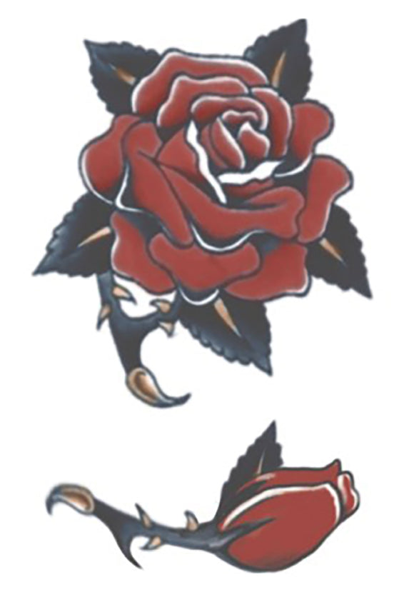 Temporary Rose FX Tattoo Accessory