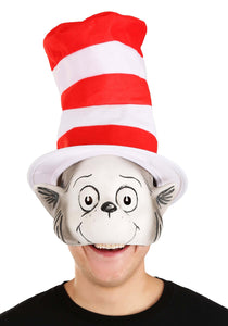 The Cat in the Hat Latex Mask & Hat Kit