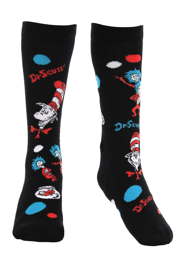The Cat In The Hat Pattern Socks for Kids'
