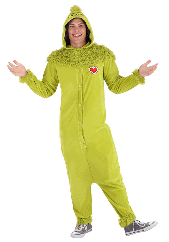 The Grinch Jumpsuit Adult Costume