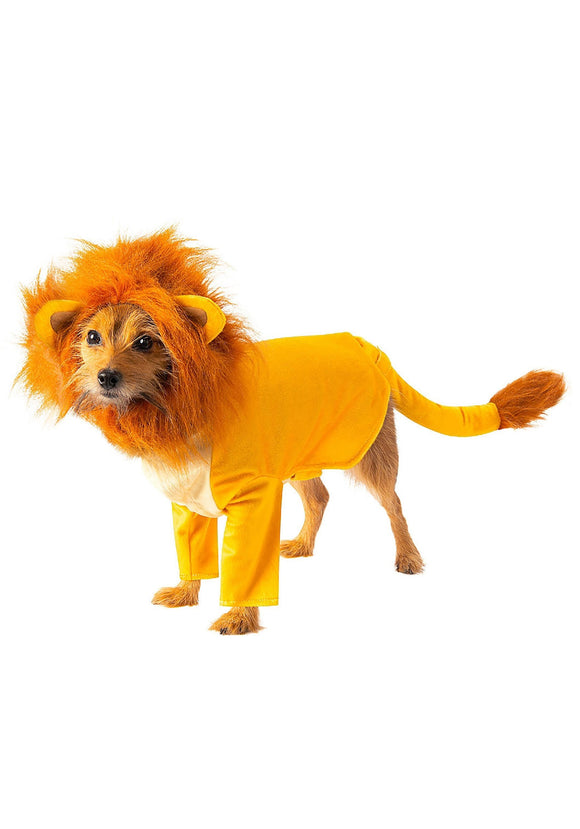 Simba The Lion King Dog Costume