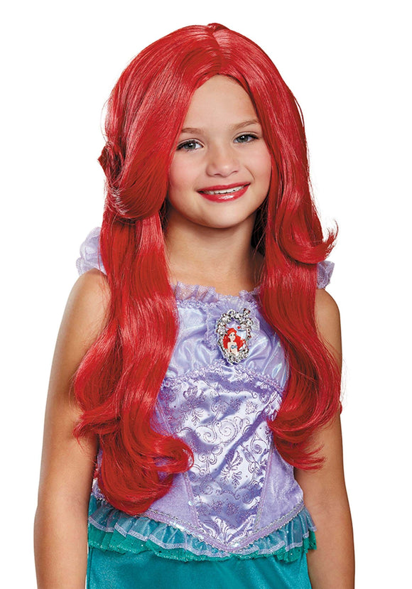 Deluxe The Littler Mermaid Ariel Wig