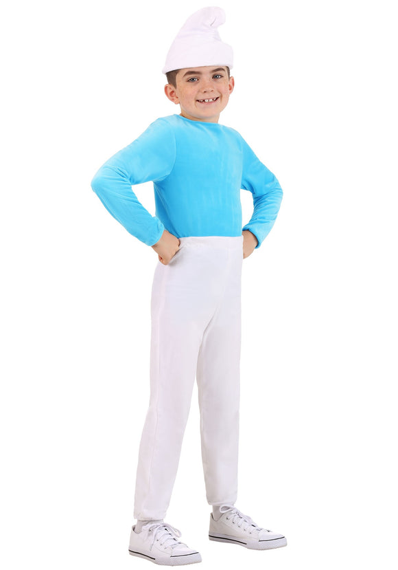 Kid's The Smurfs Smurf Costume