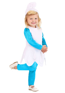 Toddler Girls The Smurfs Smurfette Costume