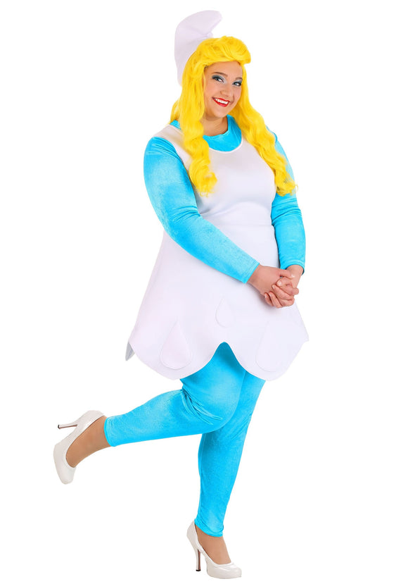 Women's Plus Size The Smurfs Smurfette Costume