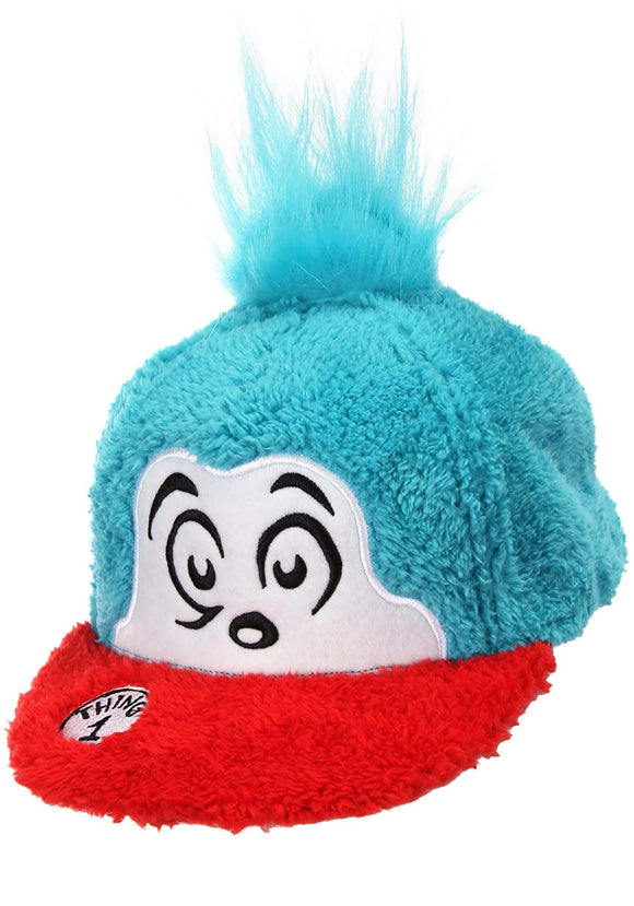 Thing 1 Fuzzy Baseball Cap