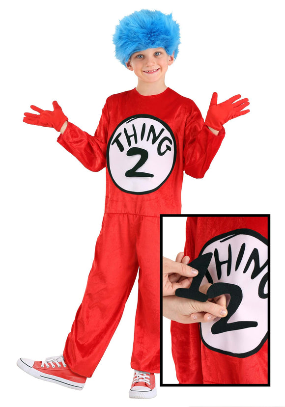 Thing 1 & Thing 2 Kids Costume
