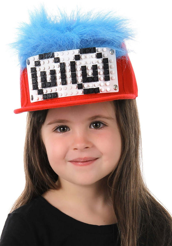 Bricky Blocks Build-On Thing 1 & Thing 2 Snapback Hat Kit