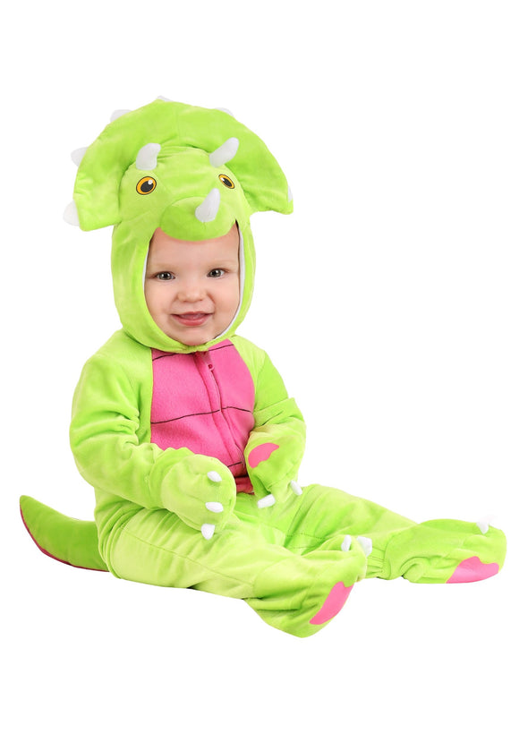 Tiny Triceratops Costume for Infants