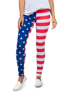 Tipsy Elves American Flag Women's Leggings
