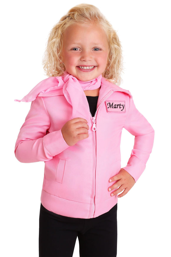 Toddler Authentic Pink Ladies Jacket Costume
