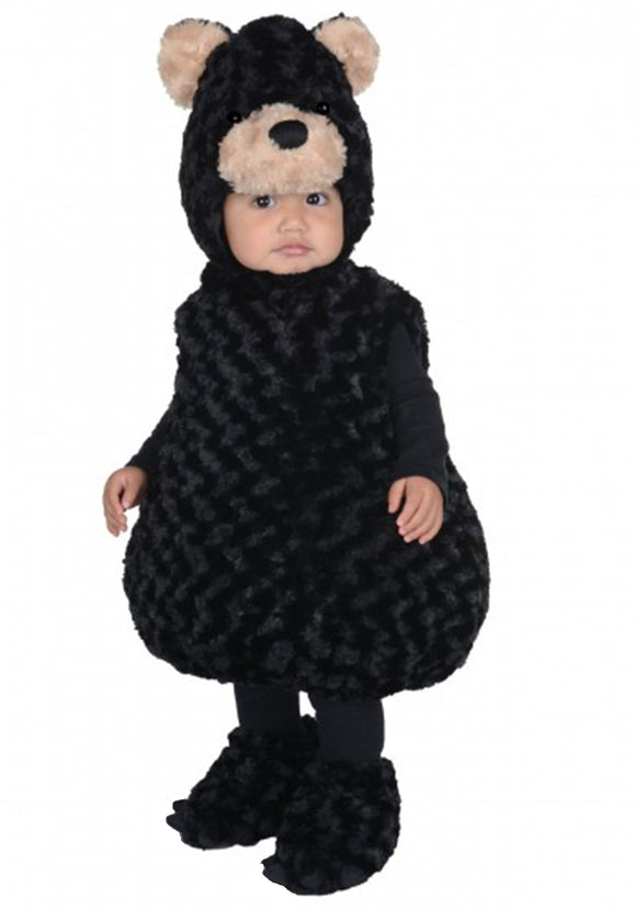 Cute Toddler Black Bear Bubble Costume