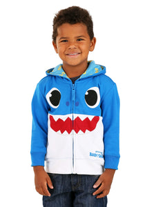 Toddler Baby Shark Blue Hoodie Costume