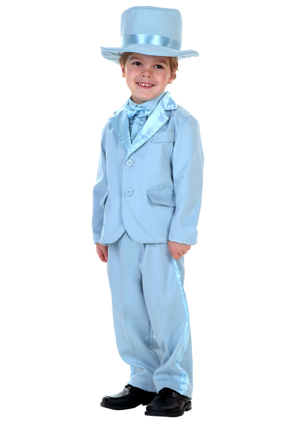 Blue Tuxedo Costume for Toddlers