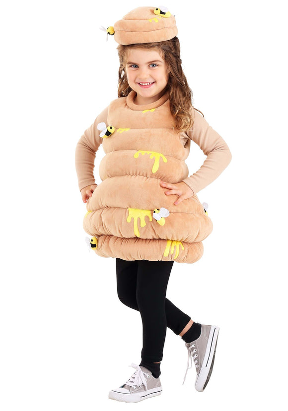 Bustling Toddler Beehive Costume