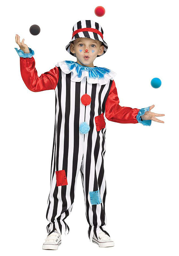 Carnival Clown Costume for Toddler's