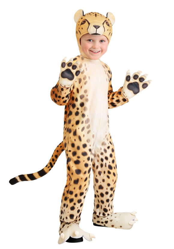 Cheerful Cheetah Costume for Toddlers