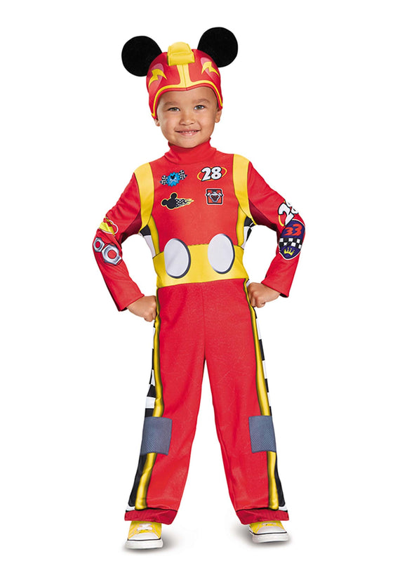 Classic Mickey Roadster Costume for Toddlers