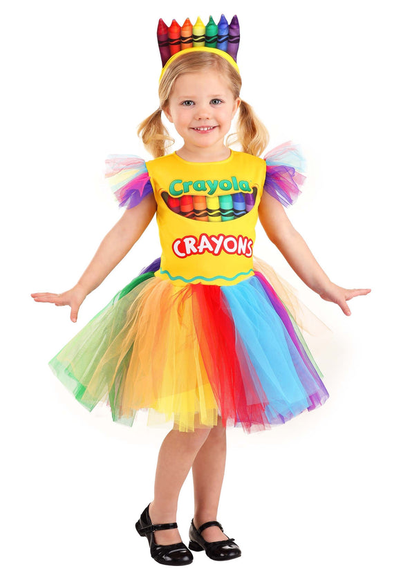 Crayon Box Costume Dress for Toddler's