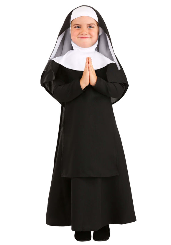 Deluxe Toddler Nun Costume