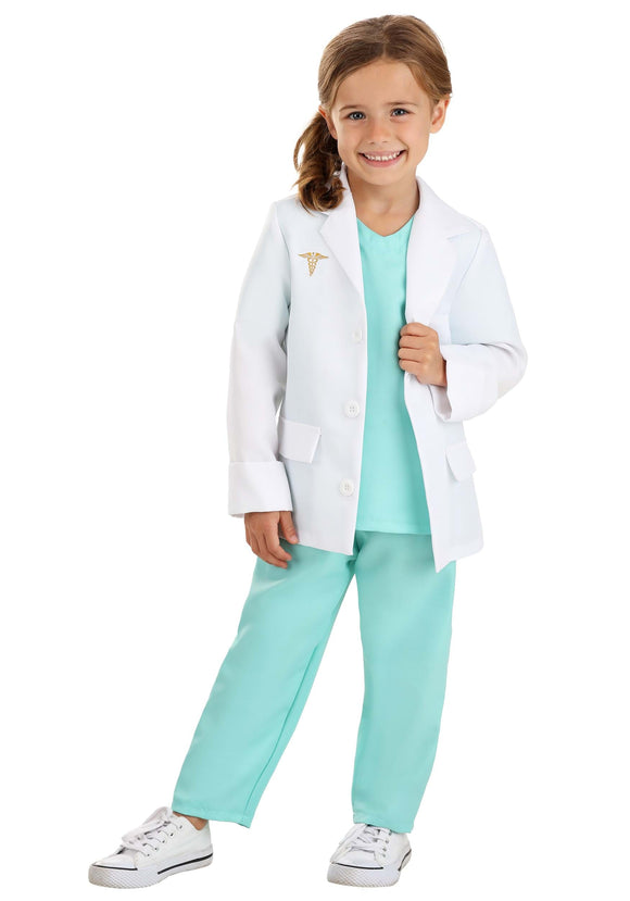 Girl's Doctor Toddler Costume