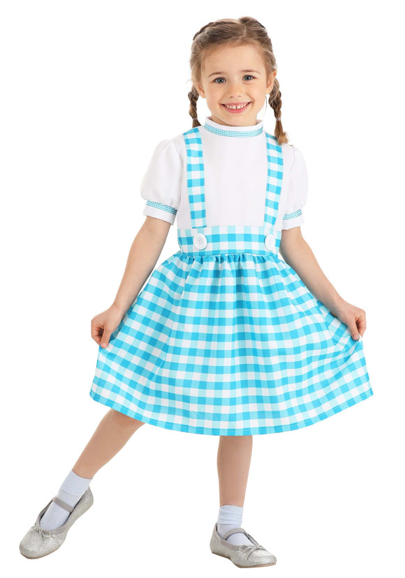 Gingham Kansas Girl Toddler Costume