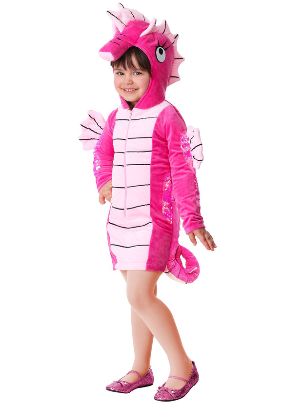 Seahorse Costume for Toddler Girls