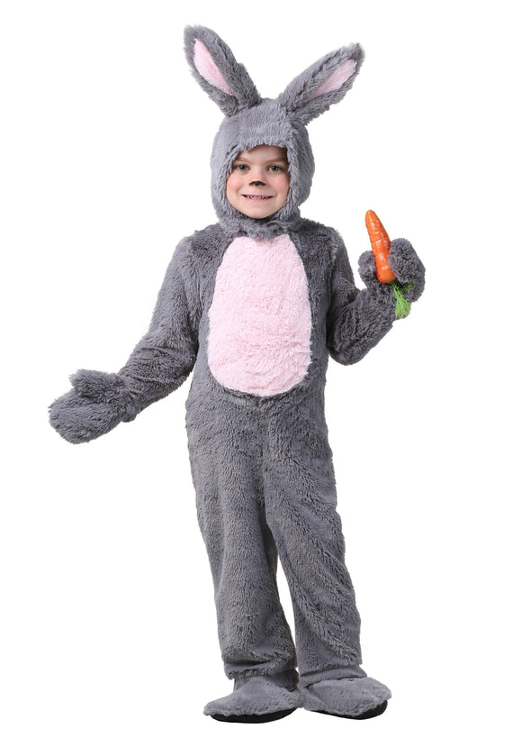 Grey Bunny Toddler Costume