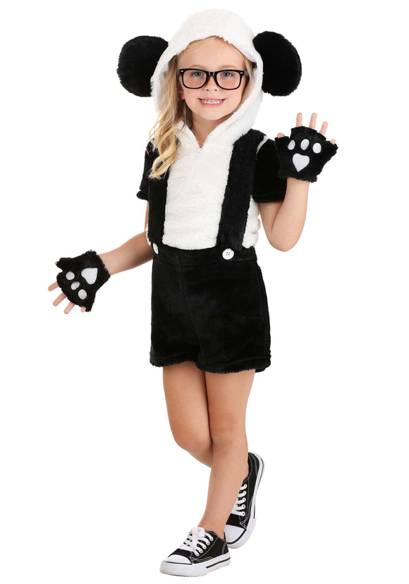 Toddler Hip Panda Girl's Costume