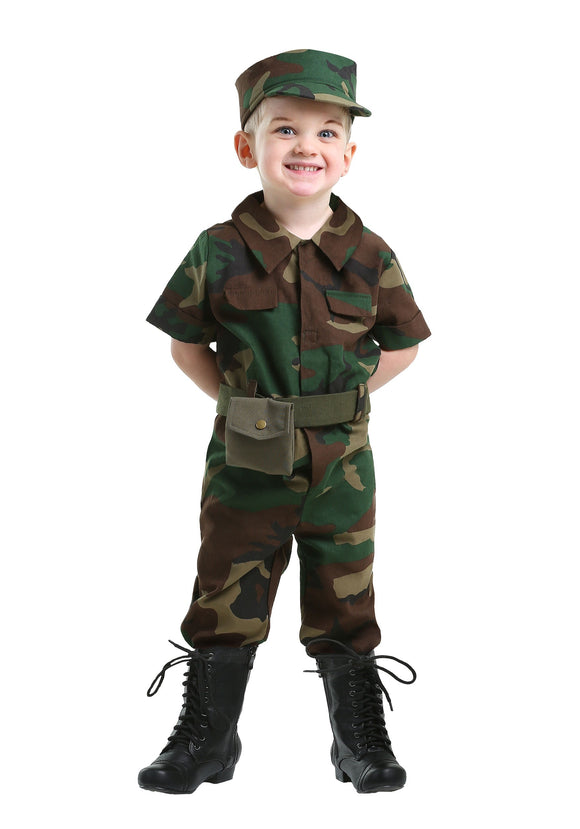 Infantry Soldier Costume for Toddlers