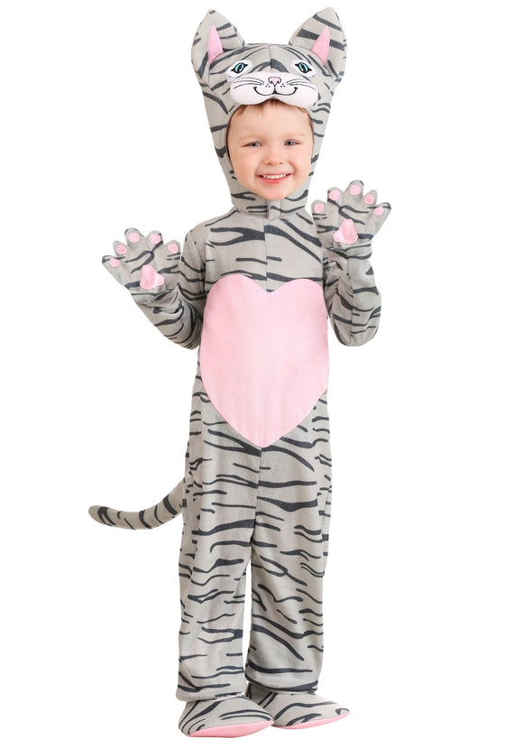 Lovable Kitten Costume for a Toddler