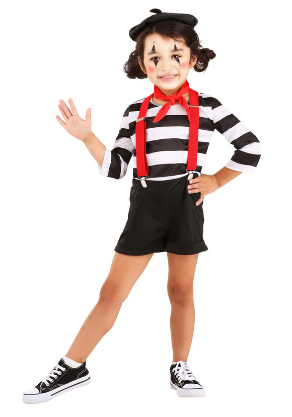 Mime Costume for Toddlers
