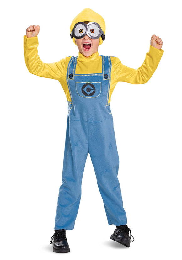 Toddler Minion Costume Jumpsuit
