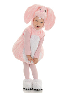 Pink Bunny Bubble Costume for Toddlers