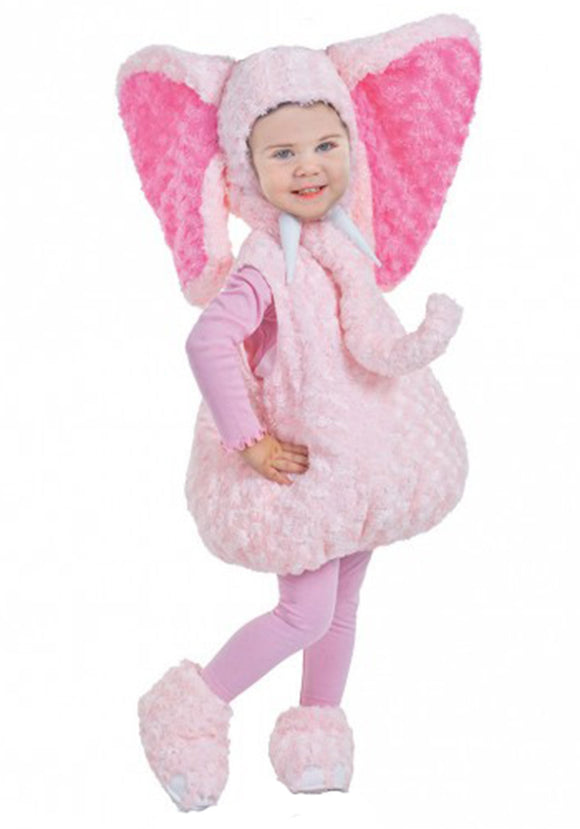 Cute Toddler Pink Elephant Bubble Costume