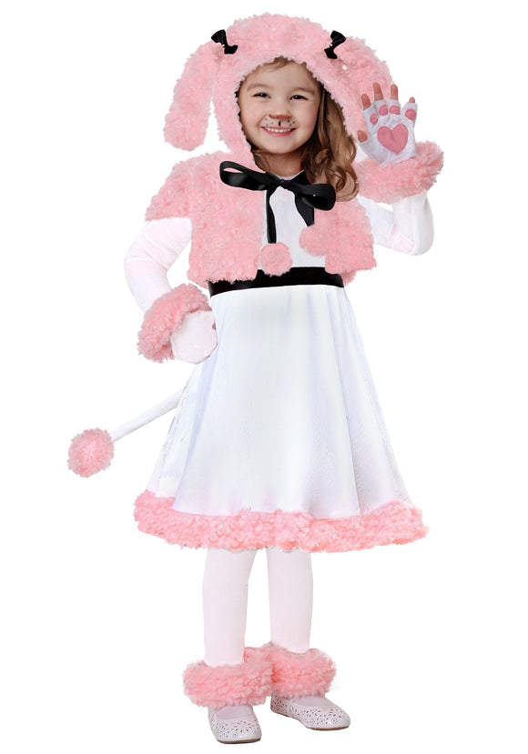 Pink Poodle Toddler Costume
