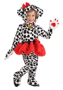 Soft Dalmatian Toddler Tutu Costume