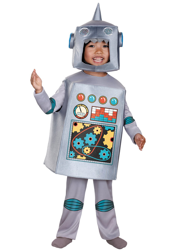 Toddler and Child Retro Robot Costume