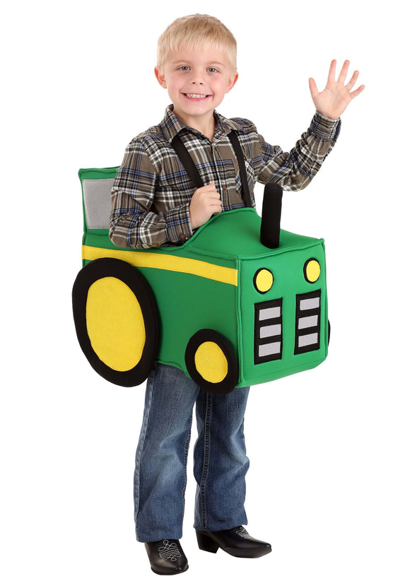 Toddler Ride in a Tractor Costume