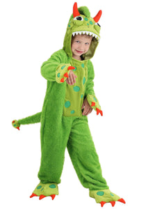 Spotted Green Monster Toddler Costume