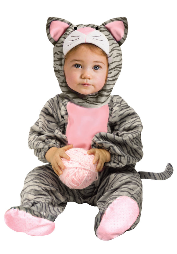 Striped Gray Kitten Toddler Costume | Kitty Cat Costume