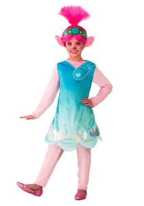 Trolls World Tour Toddlers Deluxe Poppy Costume w/ Leggings