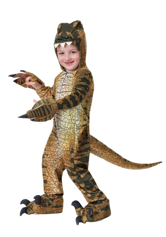 Velociraptor Costume for a Toddler