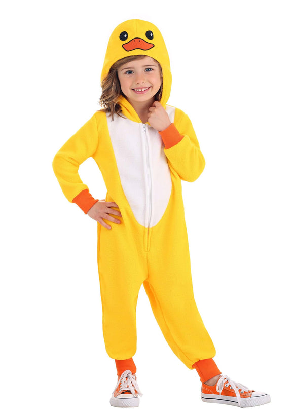 Yellow Duck Onesie for Toddlers