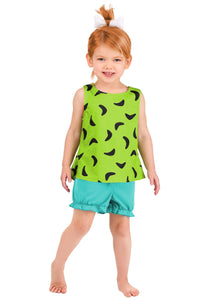 Classic Flintstones Pebbles Toddlers Costume