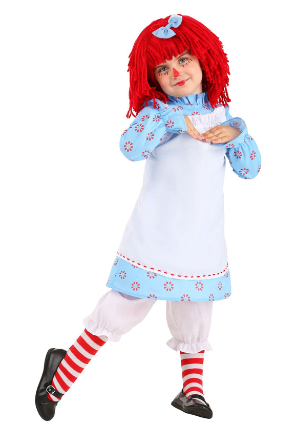 Exclusive Raggedy Ann Costume for Toddler's