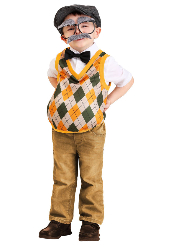 Toddlers Old Man Costume