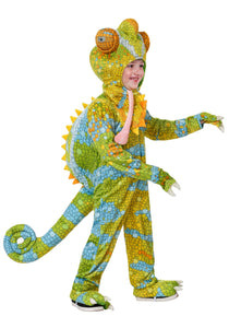 Realistic Chameleon Costume for a Toddler